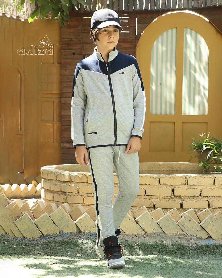 سویُیشرت شلوار ملانژ